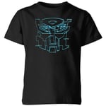 Transformers Autobot Glitch Kids' T-Shirt - Black - 3-4 Years