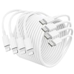Mondodigitale-Essri 4pack Usb C To Lightning Cable 1m/2m/2m/3m,Fast Charging Cord For Iphone 14,Replacement For Apple Original Charger Cable For Iphone 14 13 12 11 Pro 11 Xs Max Xr 8 7 6s Plus
