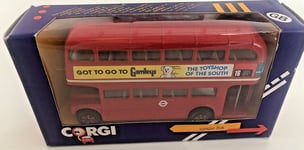 1984 CORGI C469 LONDON BUS Got To Go To Gamleys Livery New In Box Toy Shop