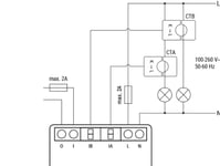 Shelly Em Gen3 + 50A Ct - Wifi 1-Faset Energimåler, 50A
