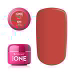 Base One - UV Gel - Matt - Red Mystery - 05 - 5 gram Röd