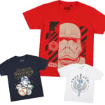 Star Wars - Episode 9 - Movie - Character - Official - Boys - T-shirts