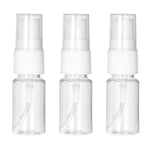 3x Sprayflaskor i Plast - 10 ml Transparent