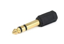 3.5mm Jack to 6.35mm Stereo Headphone Adaptor Connector Converter 6.3mm 1/4 Inch