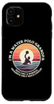 Coque pour iPhone 11 Grandpa Water Polo Player Waterpolo Grandfather