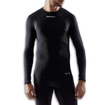 Craft Active Extreme x Crew Neck Mens Baselayer - Black, X-Large