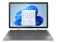 Lenovo IdeaPad Duet 5 12IRU8 83B3 - Tablette - avec clavier détachable - Intel Core i5 - 1335U / jusqu'à 4.6 GHz - Win 11 Pro - Carte graphique Intel Iris Xe - 8 Go RAM - 256 Go SSD NVMe - 12.4" LTPS écran tactile 2560 x 1600 (2,5 K) - Wi-Fi 6E, Blueto