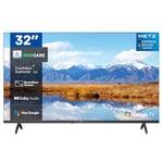 Metz MTE6000 Smart TV HD 32 Pouces (80 cm) Google Television LED Téléviseur HDR 10 HLG Dolby Vision Audio Flicker Free Game Mode Télécommande Vocale Chromecast WiFi DVB C/-T/T2-S/S2 CI HDMI USB