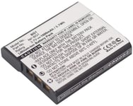 Coreparts - Batteri - Li-Ion - 1000 Mah - 3.7 Wh - Svart - För Sony Cyber-Shot Dsc-H90, Hx10, Hx20, Hx30, Hx5, Hx5v, Wx7  Handycam Hdr-Gw55, Gw66, Gw77