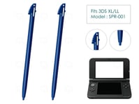 2 x Blue Stylus for Nintendo 3DS XL/LL Plastic Stylus Replacement Parts Pen