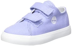 Timberland Newport Bay 2 Strap Ox (Youth) Sneaker Low Top, Light Blue Canvas, 12.5 UK