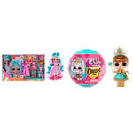 L.O.L. Surprise! OMG Queens Fashion Doll - SPLASH BEAUTY - with 125+ Looks to Mix & Match & 579830EUC LOL Queens-Random Assortment-Royal Doll with 9 Surprises to UNbox-Includes Fashion