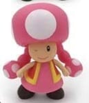 honeyya 18 Styles 8-15 Cm Anime Super Mario Bros Bowser Koopa Yoshi Mario Maker Luigi Mushroom Peach Wario Pvc Figure Toy Kids Gift, Mushroom Toadette