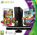 Console Xbox 360 4 Go Microsoft + capteur Kinect + Kinect Adventures + Kinect Joy Ride