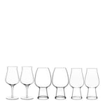 Luigi Bormioli - Birrateque Ölglas-set Ale, Vete, Allround 3x2 pack Klar