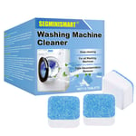 SEGMINISMART Washing Machine Cleaner,Effervescent Tablet Washer Cleaner,Solid Washing Machine Cleaner,Deep Cleaning Remover with Triple Decontamination for Bath Room Kitchen