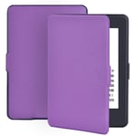 BYLLZZ Kindle Case For Case For Amazon Kindle 8Th Sy69Jl Generation 2016 Smart Shell Leather Flip Cover With Auto Sleep Wake Feature For Kindle 8Th,Purple,For Sy69Jl