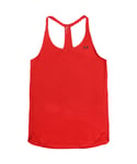 Under Armour Heat Gear Coolswitch Sleeveless Fitted Womens Tank Top 1294067 693 - Red - Size Small