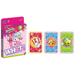 Shopkins Whot! Shape & Number Matching Kids Family Travel Card Game Children.