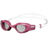 arena The One Woman Swim Goggles for Women, Clear-Red Wine-White, Non-Mirror Lens