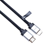 8K HDMI Cable 2.1 0.5M Ultra HD High Speed Braided Lead 48Gbps Supports 8K@60Hz, 4K@120Hz, UHDTV 7680 × 4320 for TV, Monitor, PC Compatible with Samsung QLED TV, PS5 PS4, XBOX X/S, Fire TV