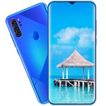 M80 Smartphone, 6.7 inches Waterdrop Full-Screen, 13MP+14MP Triple Camera,Full screen,Face recognition, Dual SIM, Wifi, GPS, Android10.0 Phones Unlocked.