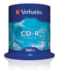 Verbatim 43411 700MB 52x CD-R Extra Protection - 100pk Spindle