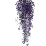 Anaike Artificial Hanging Ivy Garland Plants Vine Fake Foliage Plastic Flower Wisteria Home Decorations,85cm (Purple, One Size)