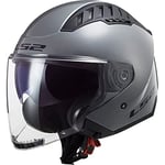 LS2, Casque Moto Jet Copter II Nardo Grey, XS