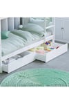 Junior Vida Libra Wooden Underbed Drawers Storage Bedroom Furniture