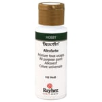 Akrylfärg - RAYHER - Vit - 59 ml - Ljusbeständig - Alla ytor Vit