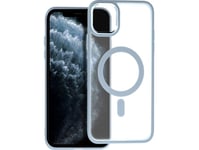 Oem Matte Mag Cover Kompatibel Med Magsafe För Iphone 11 Pro Max Blå