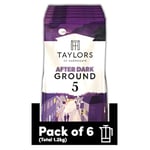 Taylors of Harrogate After Dark Ground Coffee, 200 g (Pack of 6 - Total 1.2kg)