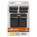 Jupio Batteripaket ersätter Nikon EN-EL15C 2x Batterier+ USB-Laddare