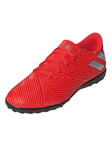 adidas Nemeziz 19.4 in J, Chaussures de Football Mixte Enfant, Multicolore (Active Red/Silver Met./Solar Red 000), 32 EU