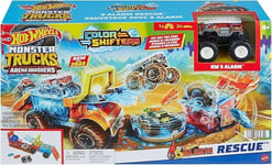 NEW Hot Wheels Monster Trucks Arena Smashers Colour Shifters
