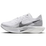 NIKE Women's W ZOOMX VAPORFLY Next% 3 Sneaker, White/DK Smoke Grey-Particle Grey, 8.5 UK