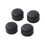 Thumb stick extender caps for Nintendo Switch joy-con controllers silicone dotted grip - 4 pack Black | ZedLabz