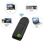 300mbps Usb Wireless Wifi Network Receiver Card Adapter For A Black