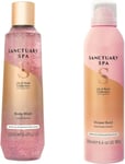 Sanctuary Spa Lily and Rose Shower Gel Body Wash 250 ml and Lily & Rose Foami