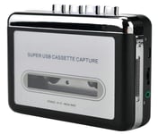 BW Cassette Player - Portable Tape to PC Cassette-to-MP3 CD USB Converter Capture Digital Audio Music Player, USB Cassette Player and Tape-to-MP3 Converter