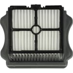 vhbw Filtre à cartouche compatible avec Tineco Floor One S3 aspirateur à sec ou humide - Filtre plissé, papier / plastique, blanc / gris