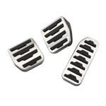 DYBANP Car Pedal,For Land Rover Discovery Sport,Car AT/MT Stainless Steel Clutch Pedal Brake Pedals Kit