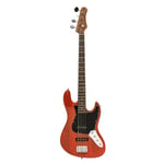 Bass Guitar Stagg Jazz, Fiesta Red SBJ-30 STF RED