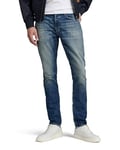 G-STAR RAW Men's 3301 Slim Jeans, Blue (worn in erosion 51001-D498-G562), 33W / 32L