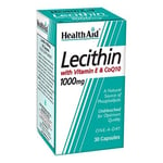 HealthAid Lecithin 1000mg + Natural Vitamin E 45iu + CoQ 10 10mg 30-4 Pack