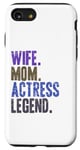 Coque pour iPhone SE (2020) / 7 / 8 Actrice amusante pour femme et maman