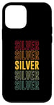 Coque pour iPhone 12 mini Silver Pride, Argent