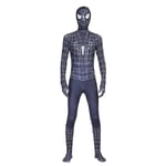 SQBB Män Superhjälte Spiderman Cosplay Party Dräkt Outfit Halloween Jumpsuit presentatör 180