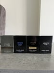 4 X GIORGIO ARMANI code Joblot Colonia, YOU, 4 X 1.2ml EDT Edp Spray Samples